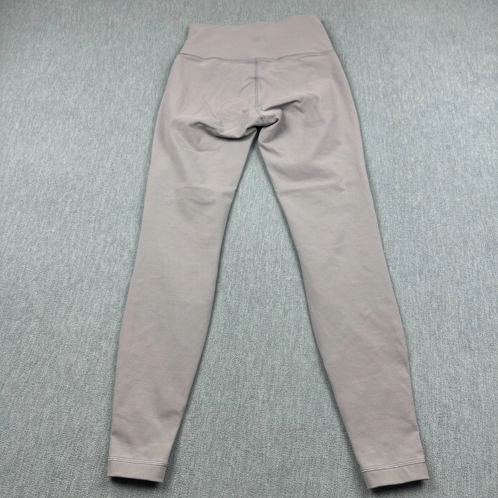 Lululemon Leggings Womens 6 Light Purple Wunder Under High Rise Tech Mesh Pants - Picture 12 of 13